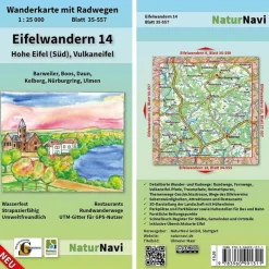 Sale EIFELWANDERN 14 - HOHE EIFEL (SÜD), VULKANEIFEL 1 : 25 000 - Wanderkarte Wanderkarten Und Winterkarten|Wanderkarten Und Winterkarten