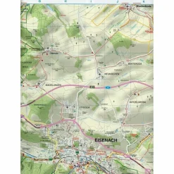 New EISENACH UND UMGEBUNG 1 : 35 000 - Wanderkarte Fahrradkarten|Wanderkarten Und Winterkarten