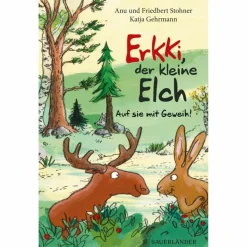 Hot ERKKI, DER KLEINE ELCH - Kinderbuch Kinder Bilderbücher|Kinderbücher Und Jugendbücher