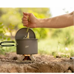 Discount TASCHENKOCHER MIT WINDSCHUTZ INKL. 2X27G TROCKENBRENNSTOFFTA Campingkocher