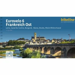 Discount EUROVELO 6 FRANKREICH OST - Radwanderführer Radwanderführer Und Mountainbikeführer