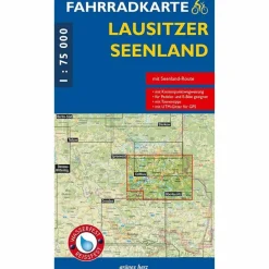 Fahrradkarten|Fahrradkarten^FAHRRADKARTE LAUSITZER SEENLAND 1:75.000 - Fahrradkarte