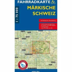 FAHRRADKARTE MÄRKISCHE SCHWEIZ 1:75 000 - Fahrradkarte Fahrradkarten|Fahrradkarten