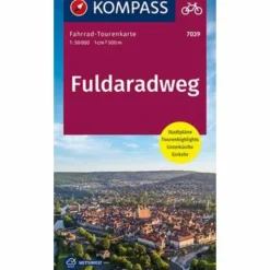 Sale FAHRRAD-TOURENKARTE FULDARADWEG 1:50 000 - Fahrradkarte Fahrradkarten|Fahrradkarten