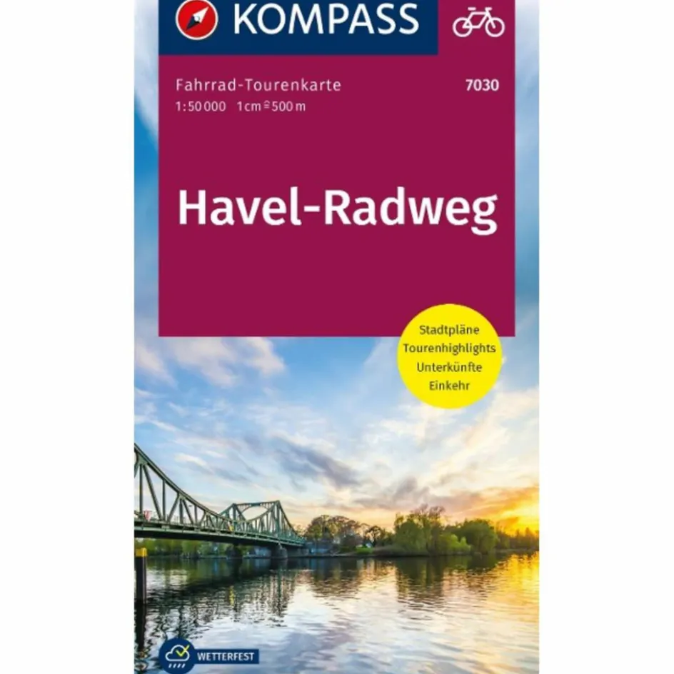 Sale FAHRRAD-TOURENKARTE HAVEL-RADWEG Fahrradkarten|Fahrradkarten