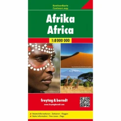 Straßenkarten|Straßenkarten^F+B AFRIKA, KONTINENTKARTE 1:8 000 000 - Straßenkarte