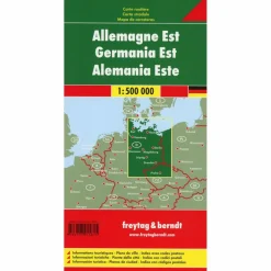 Straßenkarten|Straßenkarten^F+B DEUTSCHLAND OST 1:500.000 AUTOKARTE - Straßenkarte