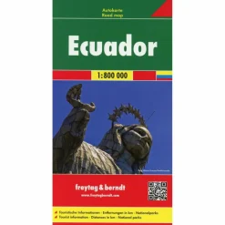 New F+B ECUADOR/GALAPAGOS 1:600T/1:800T - Straßenkarte Straßenkarten|Straßenkarten
