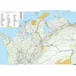 Outlet F&B KOLUMBIEN 1:1 MIO. - Straßenkarte Straßenkarten|Straßenkarten