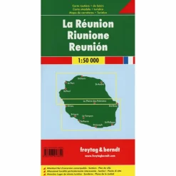 Straßenkarten|Straßenkarten^F+B RÉUNION 1:50.000 - Straßenkarte