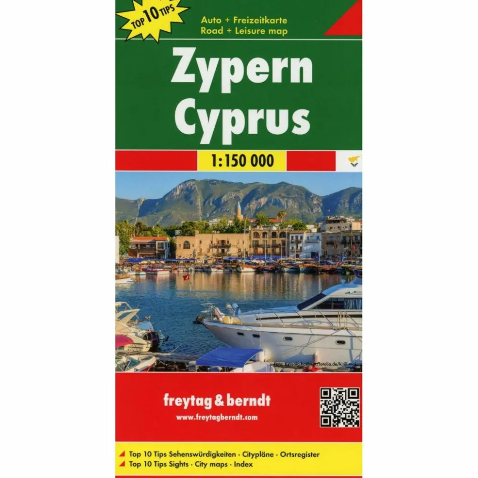 Discount F+B ZYPERN 1 : 150.000 - Straßenkarte Straßenkarten|Straßenkarten
