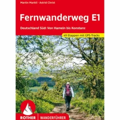 Outlet FERNWANDERWEG E1 DEUTSCHLAND SÜD - Wanderführer Wanderführer