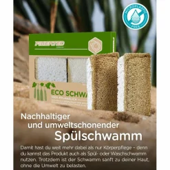 Fibertec Hygiene Und Körperpflege|Campingtöpfe Und Campinggeschirr^ECO SPONGE - Abwaschzubehör