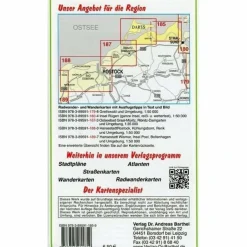 Fahrradkarten|Wanderkarten Und Winterkarten^FISCHLAND, DARß, ZINGST UND UMGEBUNG RAD - Wanderkarte