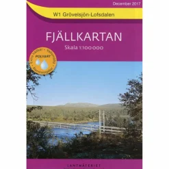Winterkarten|Wanderkarten Und Winterkarten^FJÄLLKARTAN 1 : 100 000 W1 GRÖVELSJÖN - LOFSDALEN - Wanderkarte