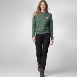 Damen Fjällräven Pullover Und Fleecepullover^1960 LOGO BADGE SWEATER W Damen - Sweatshirt