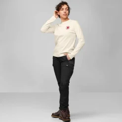 Damen Fjällräven Shirts Und Tops^1960 LOGO T-SHIRT LS W Damen - Langarmshirt