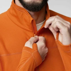 Outlet ABISKO LITE FLEECE HALF ZIP M Herren - Fleecepullover Herren Pullover Und Fleecepullover