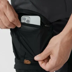 Outlet ABISKO MIDSUMMER ZIP OFF TROUSERS M Herren - Trekkinghose Herren Outdoorhosen