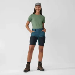 Damen Fjällräven Outdoorhosen^ABISKO MIDSUMMER ZIP OFF TROUSERS W Damen - Trekkinghose