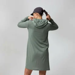 Online ABISKO SUN-HOODIE DRESS W Damen - Kleid Damen Röcke Und Kleider