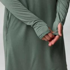 Online ABISKO SUN-HOODIE DRESS W Damen - Kleid Damen Röcke Und Kleider