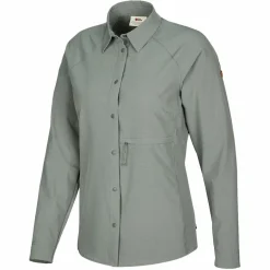 Outlet ABISKO TREKKING SHIRT W Damen - Outdoor Bluse Damen Hemden