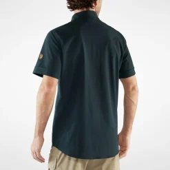 Herren Fjällräven Hemden^ABISKO TREKKING SHIRT SS M Herren - Outdoor Hemd