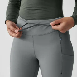 Damen Fjällräven Outdoorhosen^ABISKO VÄRM TREKKING TIGHTS W Damen - Trekkingtights