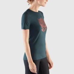 Clearance ABISKO WOOL FOX SS W Damen - Funktionsshirt Damen Shirts Und Tops