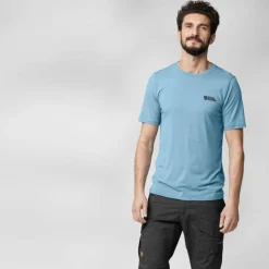 Herren Fjällräven Shirts Und Tops^ABISKO WOOL LOGO SS M Herren - Funktionsshirt