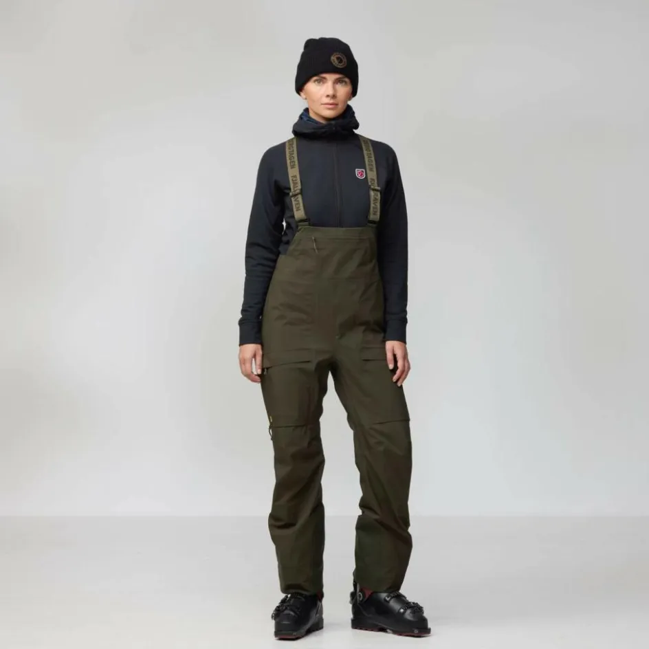 Damen Fjällräven Outdoorhosen^BERGTAGEN GTX TOURING TRS W Damen - Hardshellhose