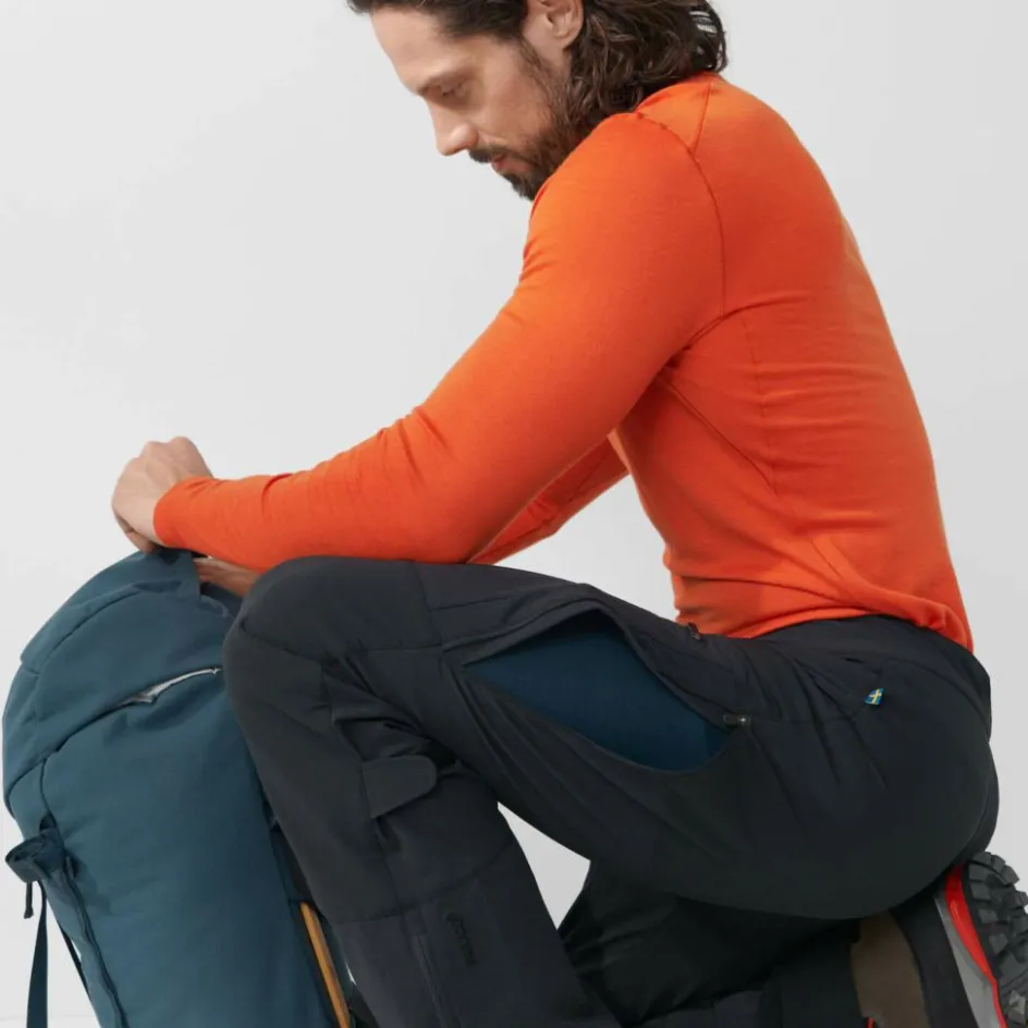 Herren Fjällräven Outdoorhosen^BERGTAGEN TOURING TROUSERS M Herren - Softshellhose