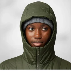 Damen Fjällräven Outdoorjacken^EXPEDITION X-LÄTT HOODIE W Damen - Isolationsjacke