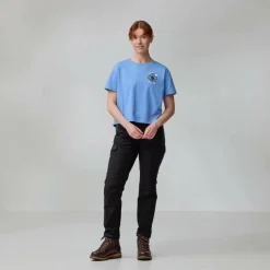Online FJÄLLBLOMSTER LOGO T-SHIRT W Damen - T-Shirt Damen Shirts Und Tops