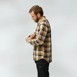 Herren Fjällräven Hemden^FJÄLLGLIM SHIRT M Herren - Flanellhemd