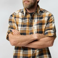 Herren Fjällräven Hemden^FJÄLLGLIM SHIRT M Herren - Flanellhemd