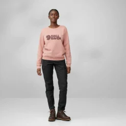 Damen Fjällräven Pullover Und Fleecepullover^FJÄLLRÄVEN LOGO SWEATER W Damen - Sweatshirt