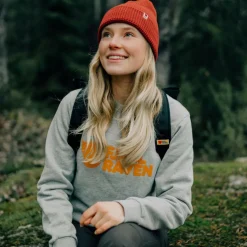 Damen Fjällräven Pullover Und Fleecepullover^FJÄLLRÄVEN LOGO SWEATER W Damen - Sweatshirt