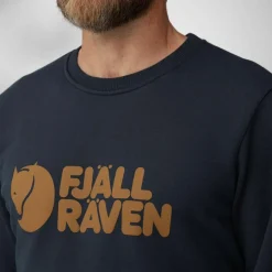 Herren Fjällräven Pullover Und Fleecepullover^FJÄLLRÄVEN LOGO SWEATER M Herren - Sweatshirt