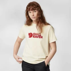 FJÄLLRÄVEN LOGO TEE W Damen - T-Shirt Damen Shirts Und Tops