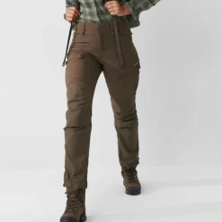 Clearance FOREST HYBRID TROUSERS W Damen - Jagdhose Damen Outdoorhosen