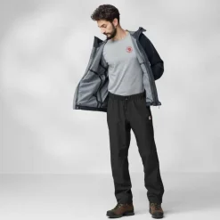 Herren Fjällräven Outdoorhosen^HC HYDRATIC TRAIL TROUSERS M Herren - Regenhose