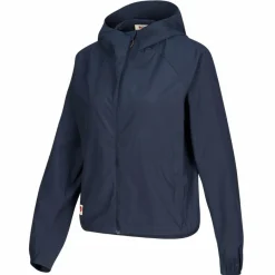 Damen Fjällräven Outdoorjacken^HIGH COAST SHORT WIND HOODIE W Damen - Softshelljacke