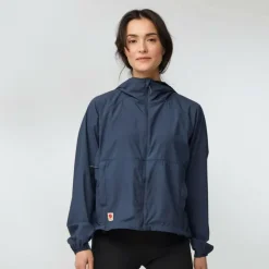 Damen Fjällräven Outdoorjacken^HIGH COAST SHORT WIND HOODIE W Damen - Softshelljacke