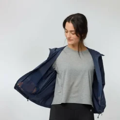 Damen Fjällräven Outdoorjacken^HIGH COAST SHORT WIND HOODIE W Damen - Softshelljacke