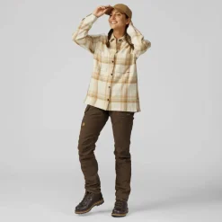 KARLA PRO TROUSERS CURVED W Damen - Trekkinghose Damen Outdoorhosen