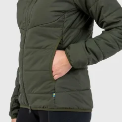 Damen Fjällräven Outdoorjacken^KEB PADDED HOODIE W Damen - Übergangsjacke
