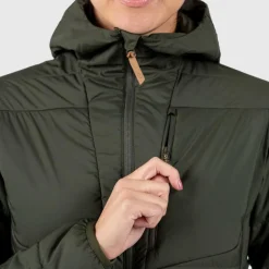 Damen Fjällräven Outdoorjacken^KEB PADDED HOODIE W Damen - Übergangsjacke