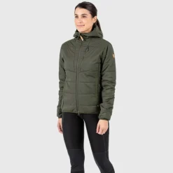 Damen Fjällräven Outdoorjacken^KEB PADDED HOODIE W Damen - Übergangsjacke